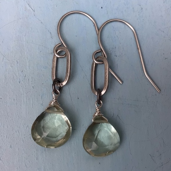 Sundance charm Natural Prasiolite Earrings - Picture 6 of 13